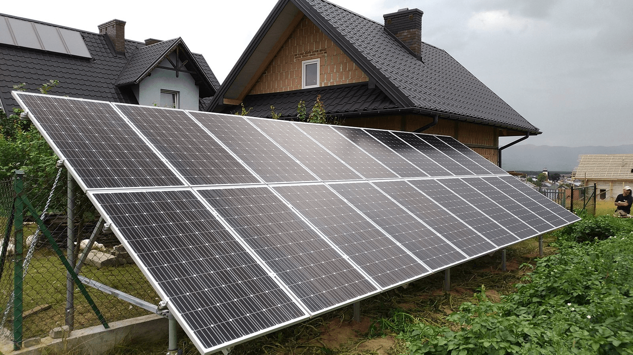 Ground mount solar system