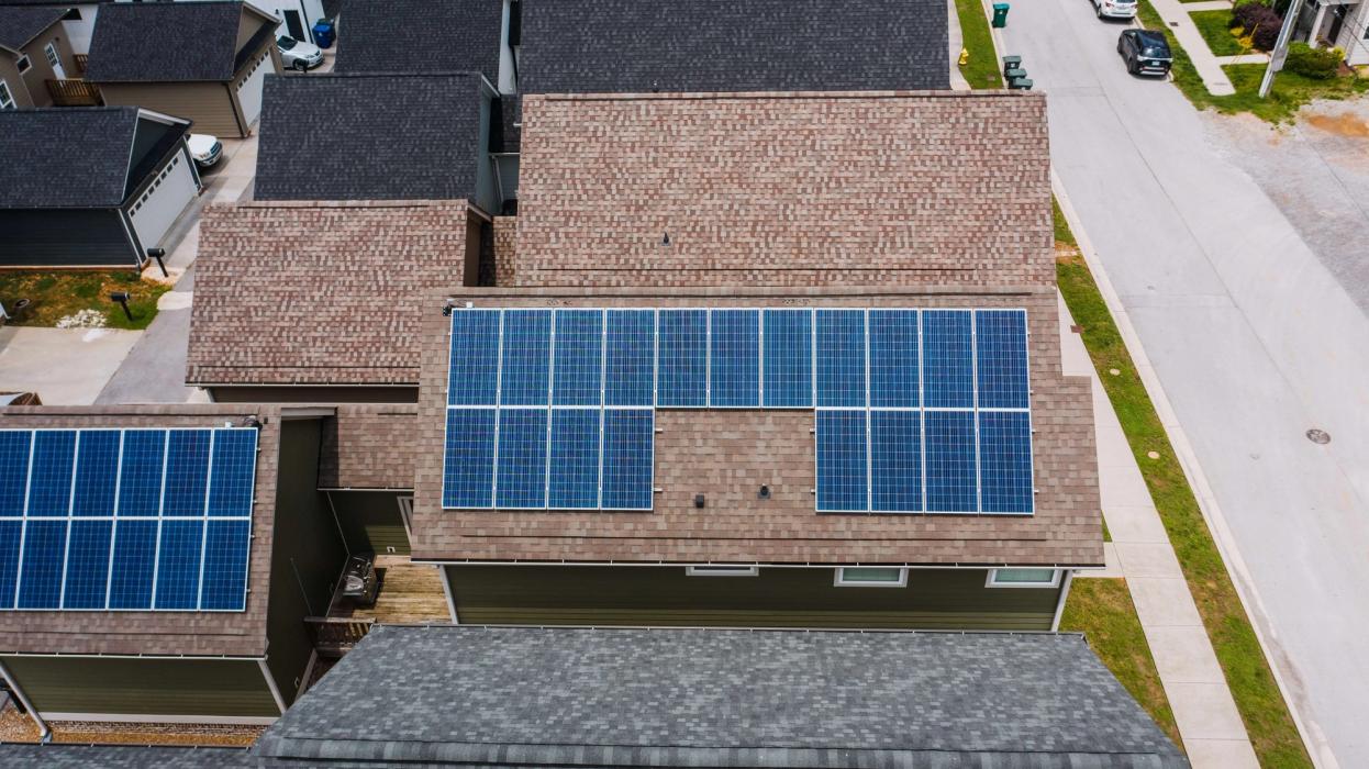 Roof mount solar system