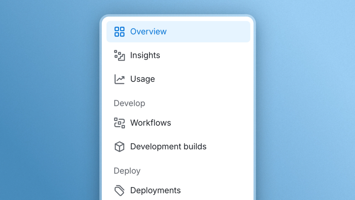 Hero image highlighting the new sidebar design