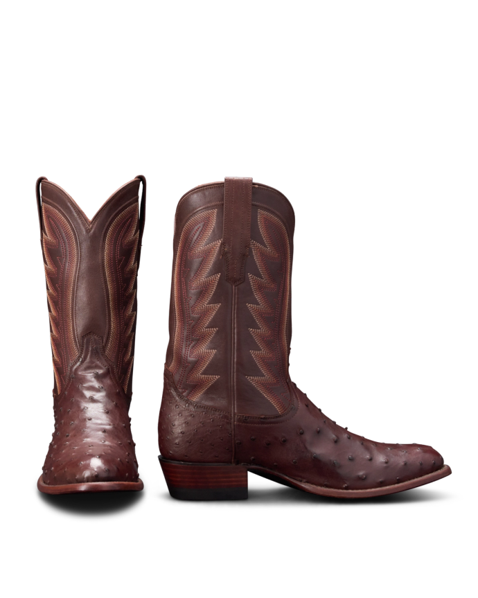 Pair view of The Wyatt II - Mahogany on plain background