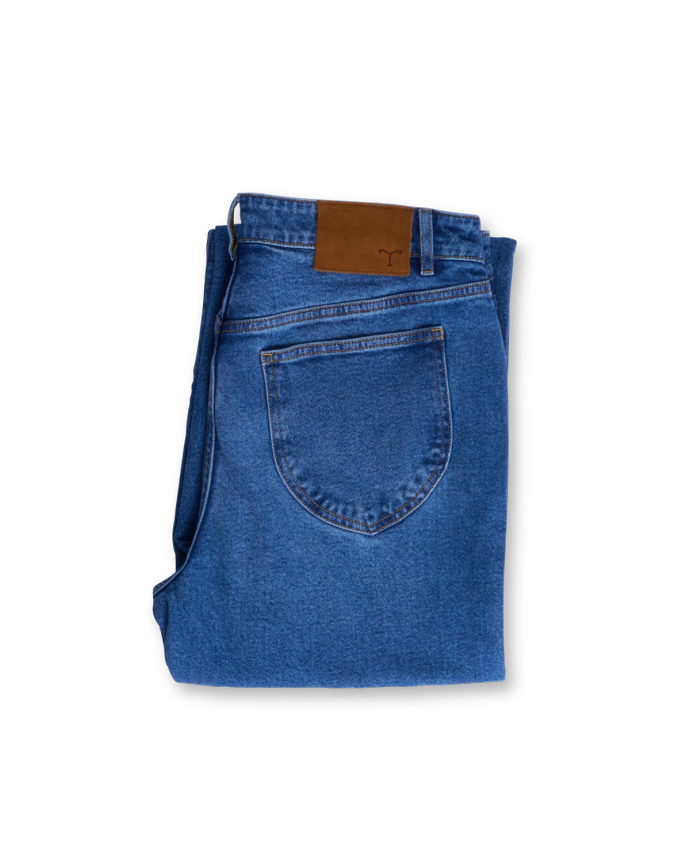 Women's Mid-Rise Bootcut Jeans - Medium on plain background
